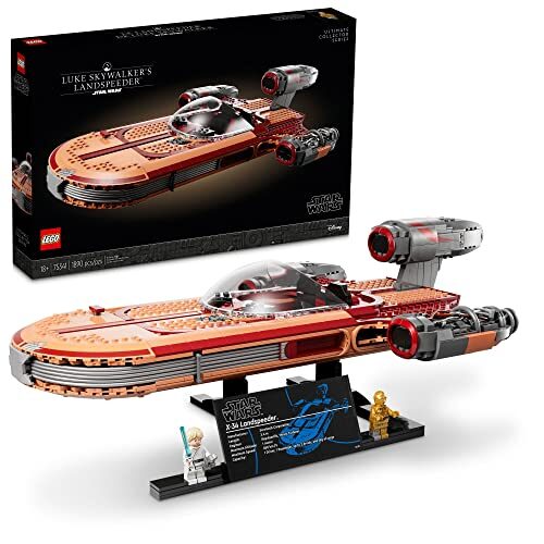 LEGO Star Wars Luke Skywalker’s Landspeeder 75341, Ultimate Collector Series