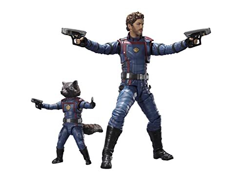 Star Lord & Rocket Raccoon (Guardians of The Galaxy: Vol. 3) Action Figure by Tamashii Nations